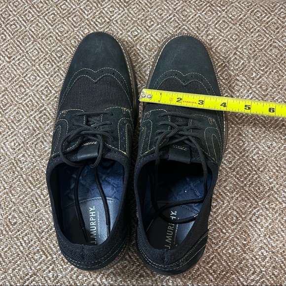 J. MURPHY BY JOHNSTON & MURPHY WINGTIP LACEUP OXFORD COMFORT SHOES SIZE 9.5 EUC - Picture 10 of 10
